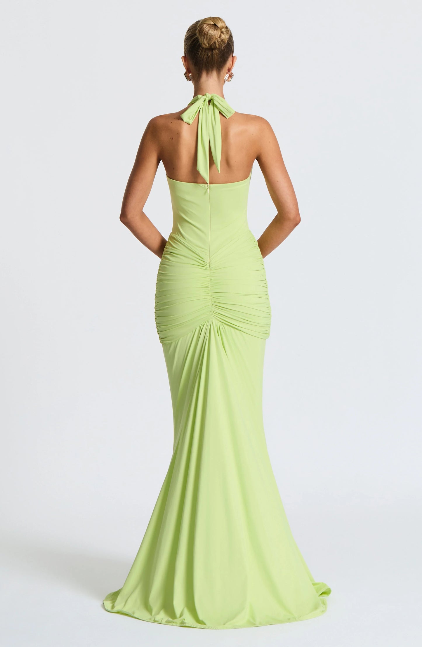 Zaria - Draped Jersey Maxi Dress