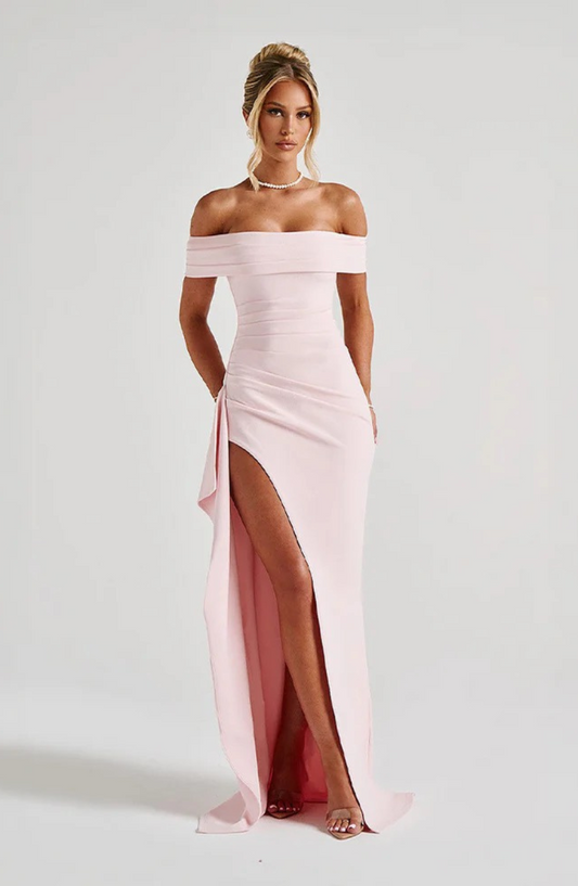 Alexander Saint Sculptée deLuxe Maxi Dress