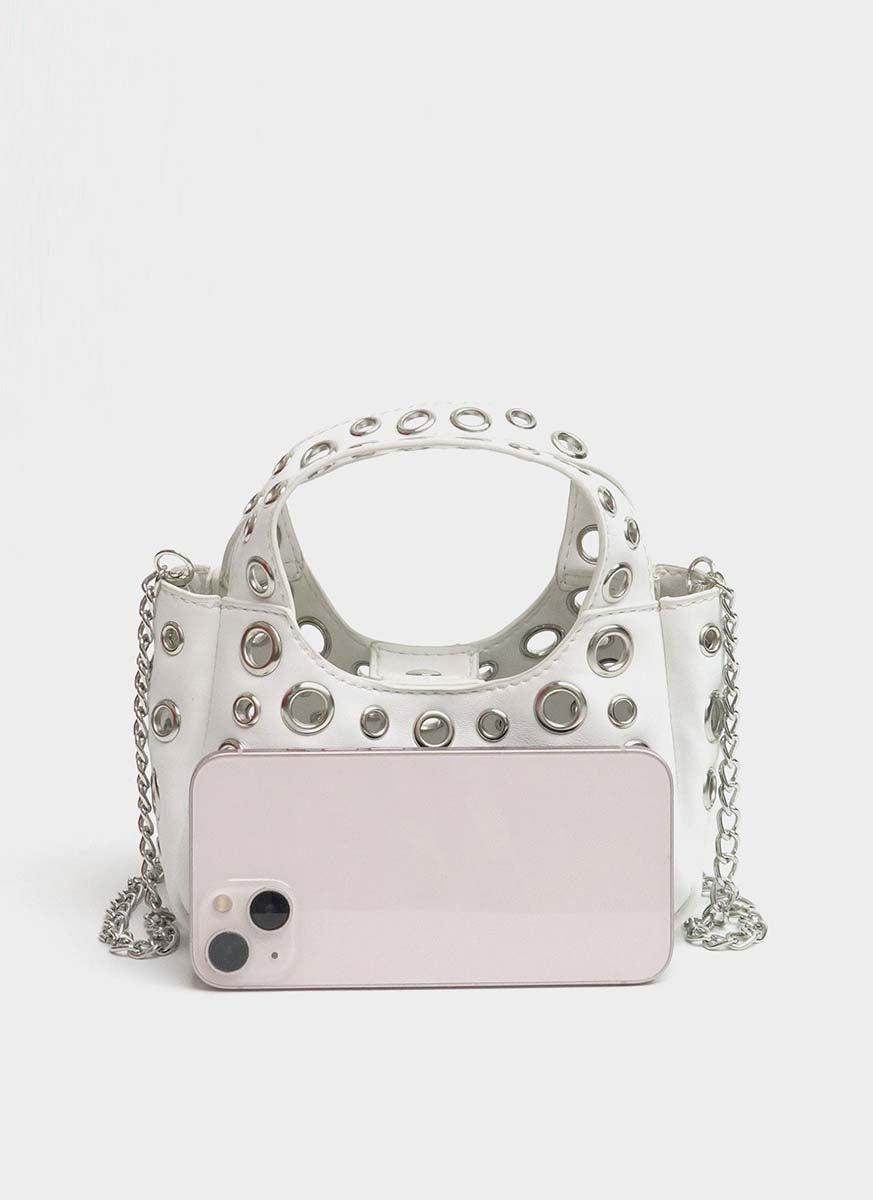 3250069 Shoulder Crossbody Eyelet Chain Small Bag *Preorder
