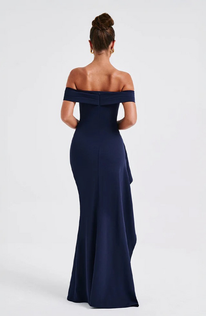 Alexander Saint Sculptée deLuxe Maxi Dress