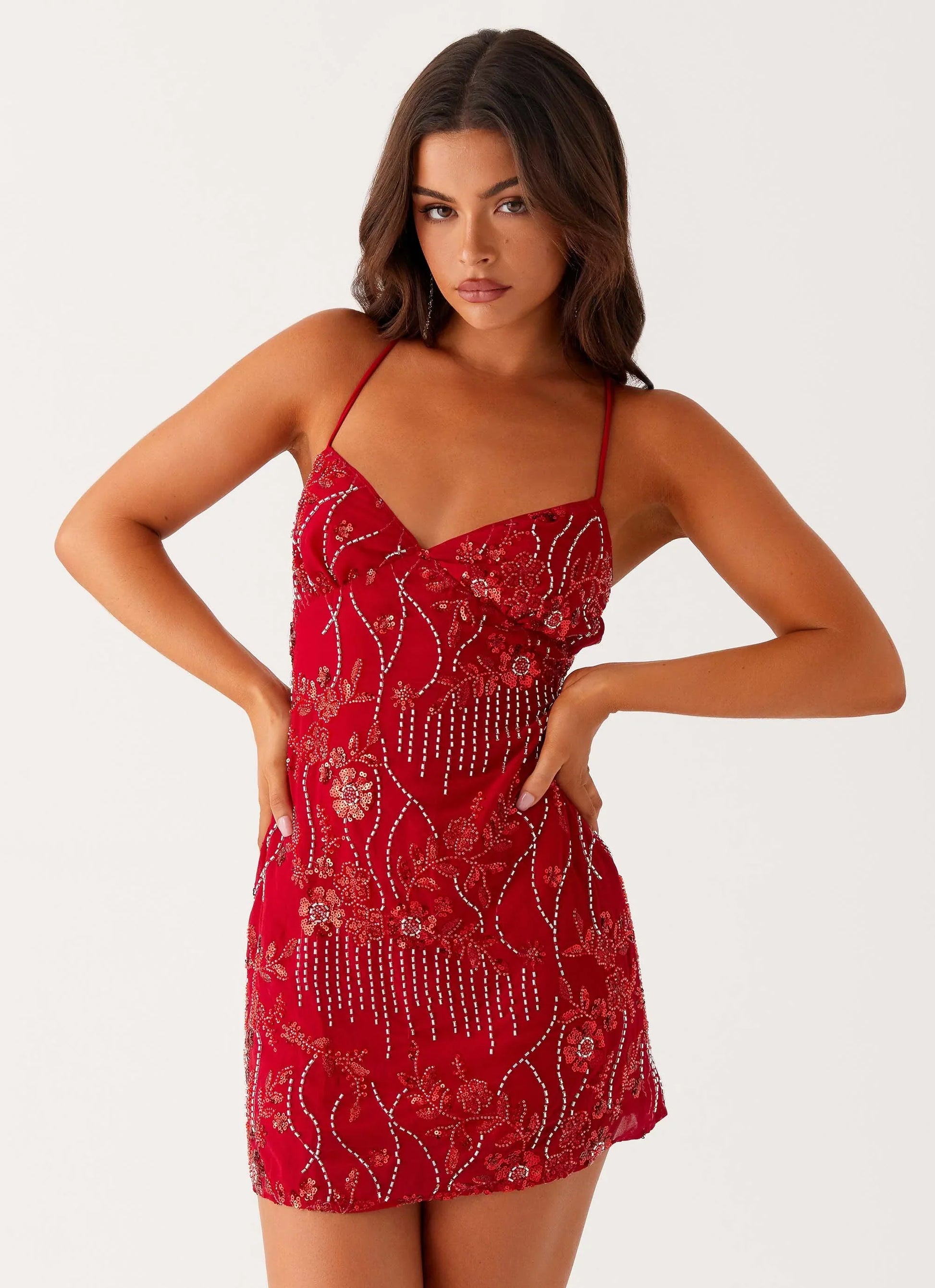 Regina - Sequin Mini Dress