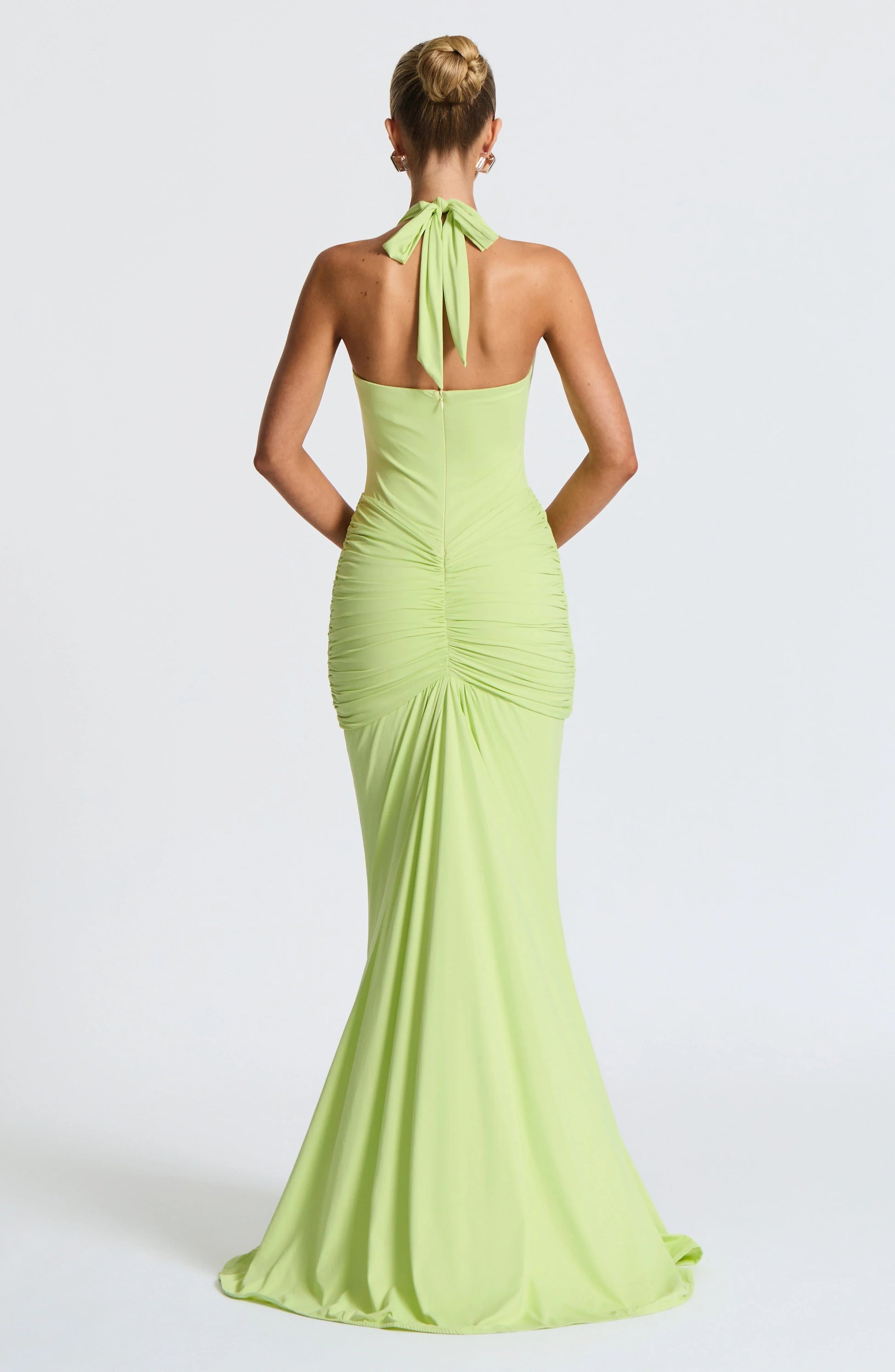 Zaria - Draped Jersey Maxi Dress